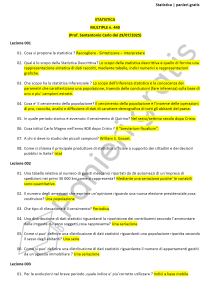 Paniere di Statistica - Multiple - Santantonio - Economia - eCampus