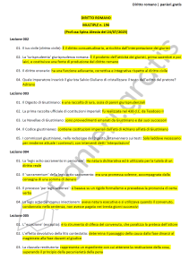 Paniere di Diritto romano - Multiple - Spina - Servizi giuridici - eCampus