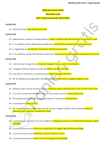 Paniere di Medicina dello sport - Multiple - Pratesi - eCampus