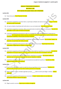 Paniere di Lingua e traduzione spagnola 2 - Multiple - Sanchez - Lingue e culture europee - eCampus