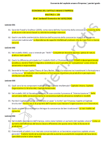 Paniere di Economia del capitale umano d'impresa - Multiple - Sardanelli - eCampus