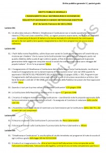 Paniere di Diritto pubblico generale II - Multiple - Master A46 - eCampus